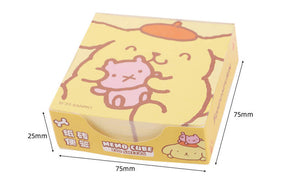 Memo Pad Cube 250 Sheets - Sanrio Character