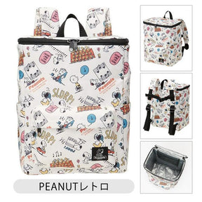 Insulated Backpack Doraemon & Snoopy (Japan Edition)