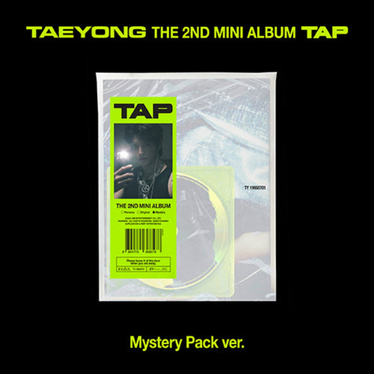 TAEYONG 2ND MINI ALBUM - TAP (MYSTERY PACK VERSION)