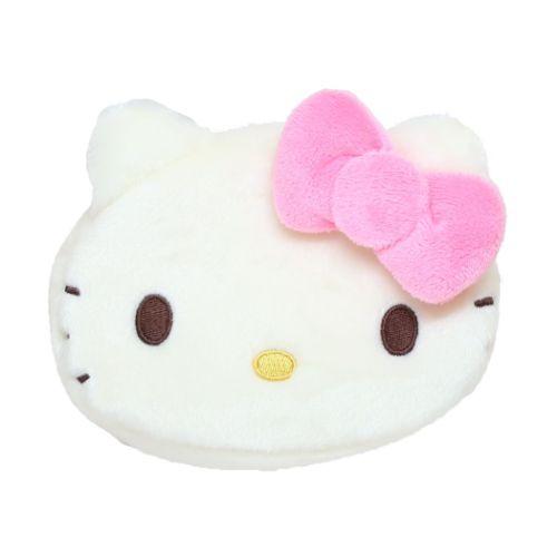 Plush Pouch - Sanrio Hello Kitty Head Bow (Japan Edition)