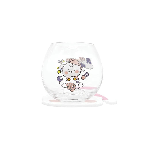 Glass Cup + Coaster - BT21 (Japan Edition)
