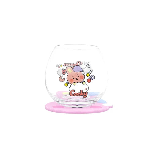 Glass Cup + Coaster - BT21 (Japan Edition)