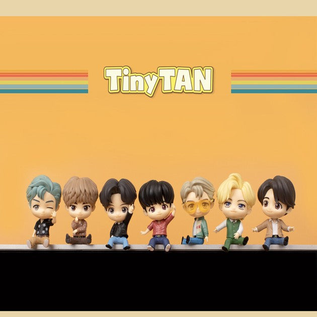 Figure TinyTan BTS with Yellow Box (Japan Edition)