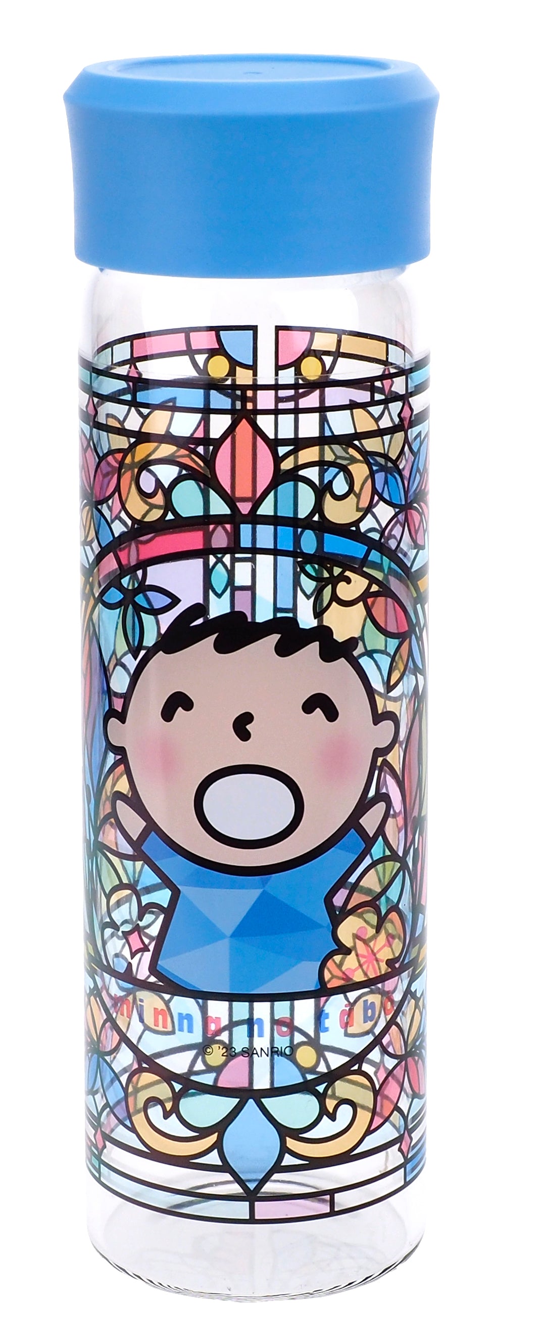 Water Bottle with Pouch Hong Kong 7-11 Stained Glass Series