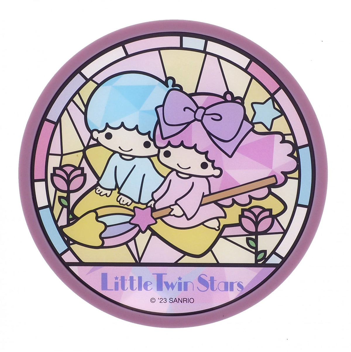 Coaster - 7-11 Sanrio Characters Stained Glass Series (Hong Kong Edition)