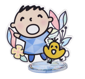 Acrylic Stand - Sanrio Little Twin Stars /Minna No Tabo Stained Glass Design (Hong Kong Edition)