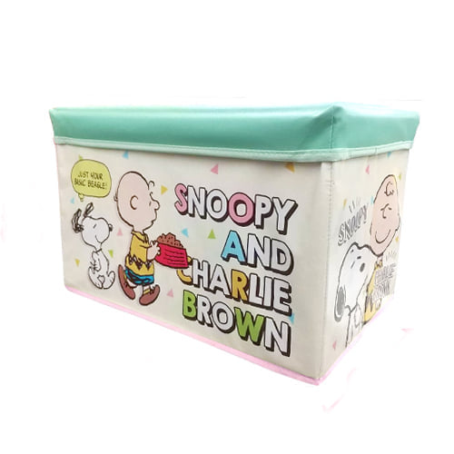 Seat with Storage - Snoopy Rectangle 2 Colours (Japan Edition)