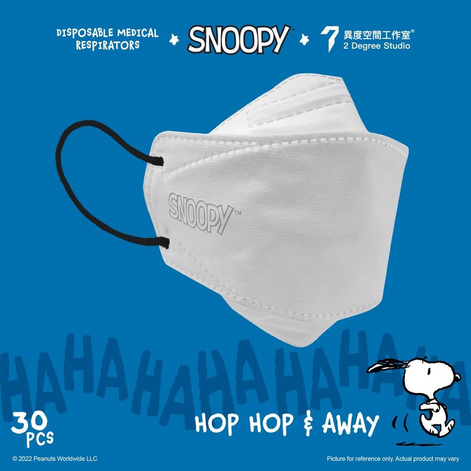 Mask - Snoopy Hee Hee Korean-style (Hong Kong Edition)