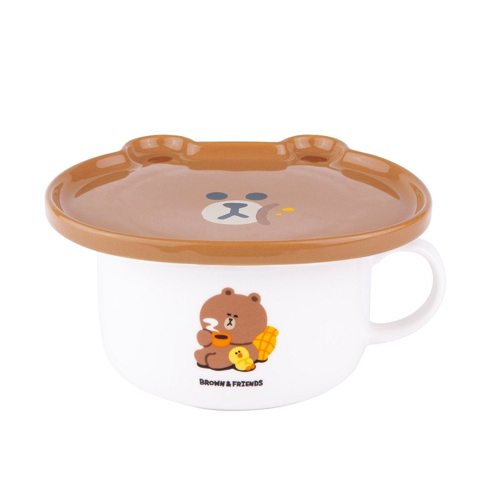 Soup Bowl Set - Line Friends Brown / Sally (Taiwan Edition)
