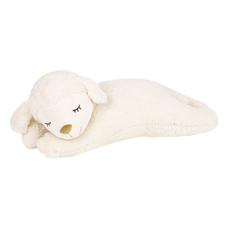 Plush Maple Sheep Sleeping Pillow