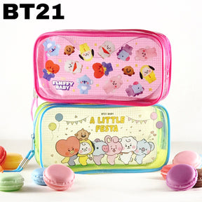 Pencil Pouch - BT21 Fluffy Baby / Baby a Little Festa All (Japan Edition)