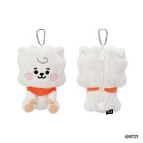 Plush - BT21 Characters Multi-Pouch Sit Zipper on The Back (Japan Edition)