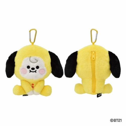 Plush - BT21 Characters Multi-Pouch Sit Zipper on The Back (Japan Edition)