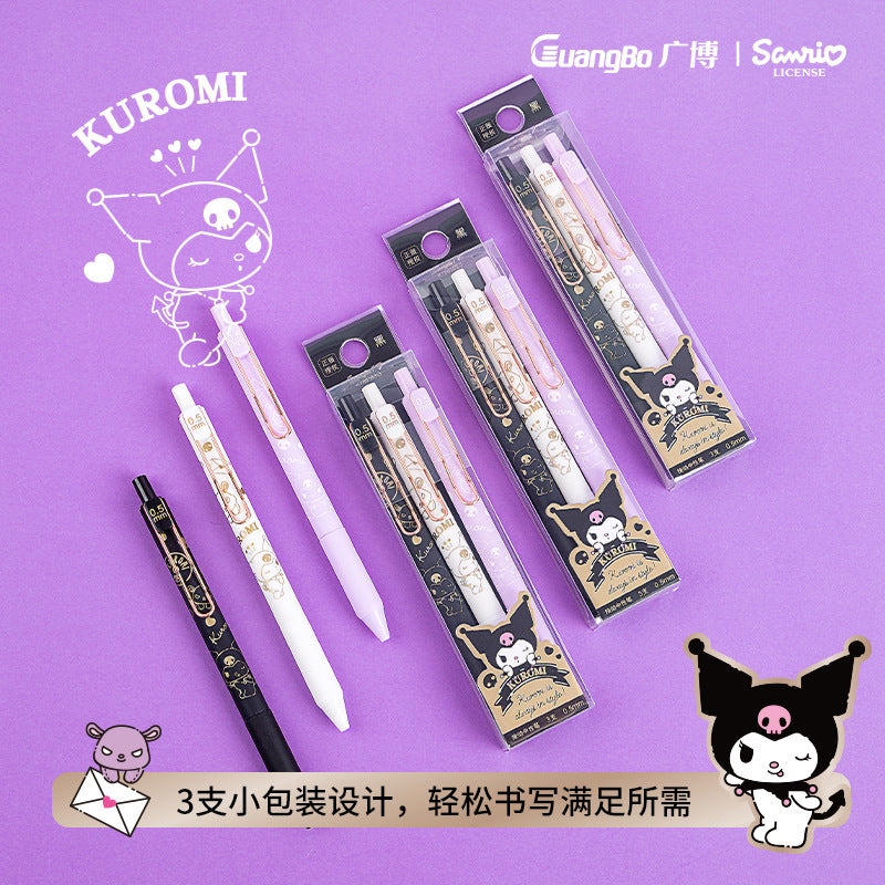 Pen Set Sanrio Kuromi 3in1 Box