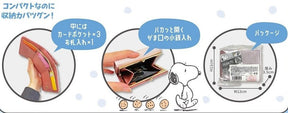 Mini Wallet - 3-Fold Peanuts Snoopy (Japan Edition)