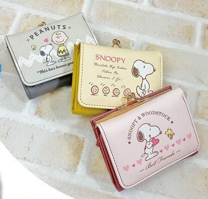Mini Wallet - 3-Fold Peanuts Snoopy (Japan Edition)