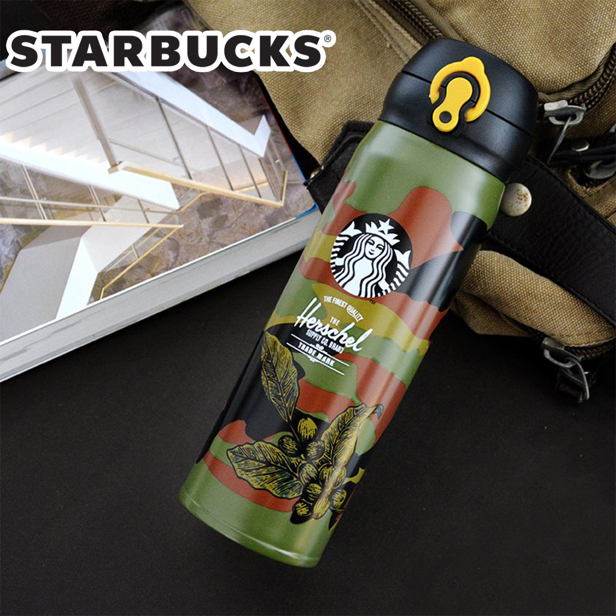 Thermo Bottle - Starbucks Hershels 500ml