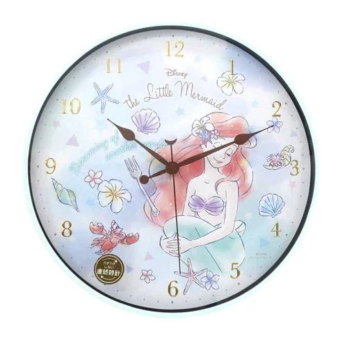 Wall Clock - The Little Mermaid Ariel (Japan Edition)