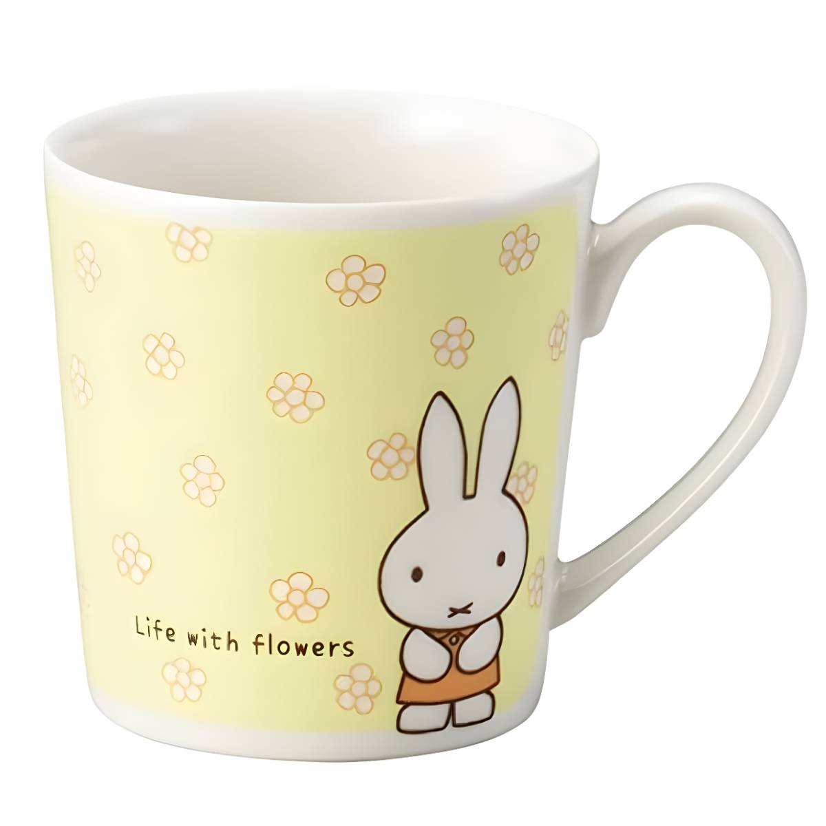 Mug - Miffy Life With Flower (Japan Edition)