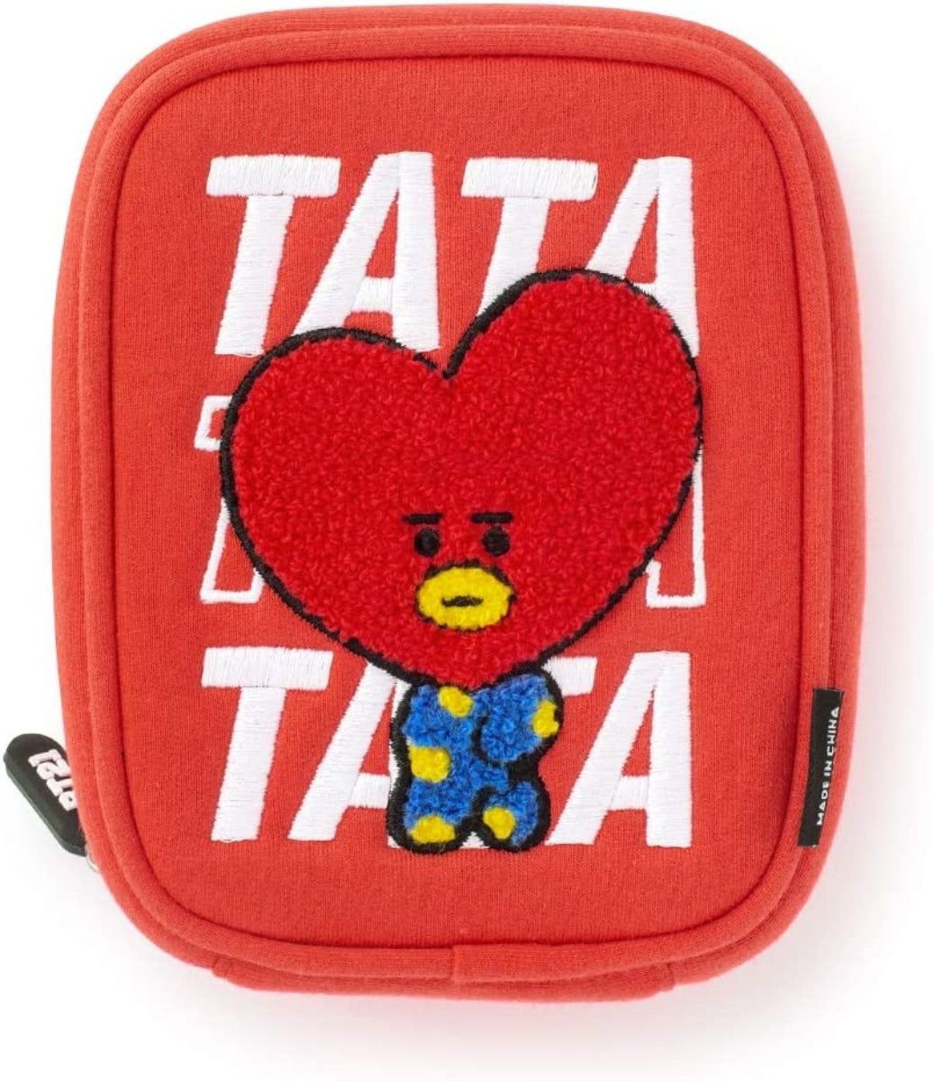 Cable Pouch BT21 Tata Red/White