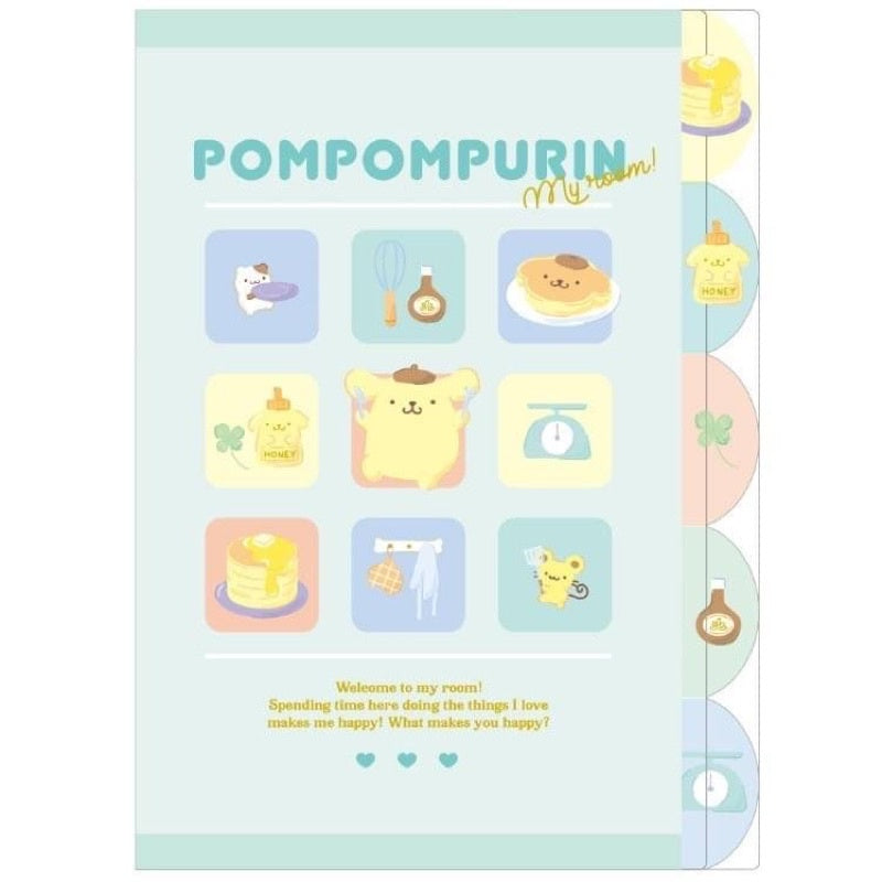 Index Folder - Sanrio Pompompurin (Japan Edition)