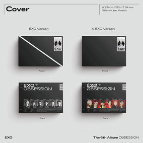 EXO Vol. 6 - OBSESSION (Random Version - EXO / X-EXO Version)