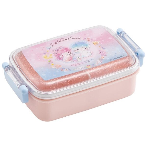 Lunch Box - Sanrio Twin Stars Pink 450ml (Japan Edition)