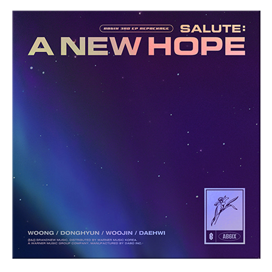 AB6IX EP Album Vol. 3 Repackage - SALUTE : A NEW HOPE (Random Version)