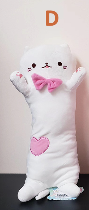 Plush Japan Cat Small Pillow 40cm