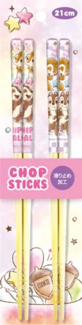Chopsticks - Colourful Dream Chip 'n Dale Set of 2 21cm (Japan Edition)