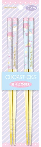 Twin Stars Chopsticks 2 Set Happiness Girl Little 21cm