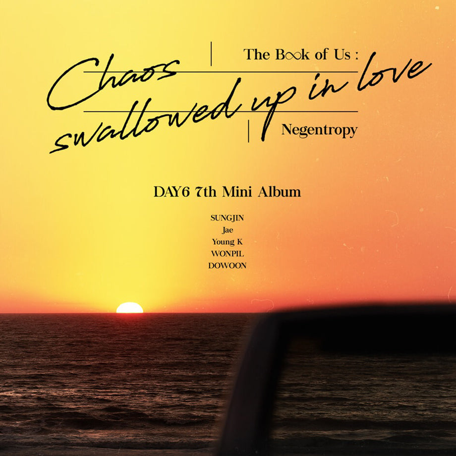 DAY6 Mini Album Vol. 7 - The Book of Us : Negentropy - Chaos swallowed up in love (Random Version)