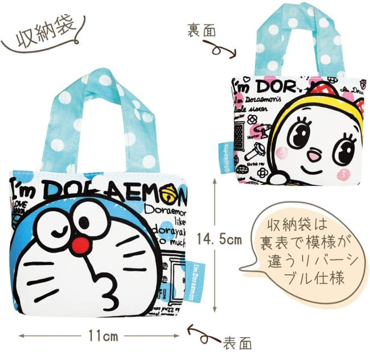 EcoBag Doraemon Blue (Japan Edition)