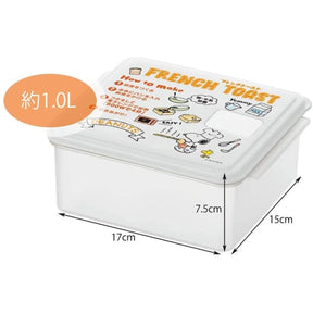 Food Container Snoopy French Toast J