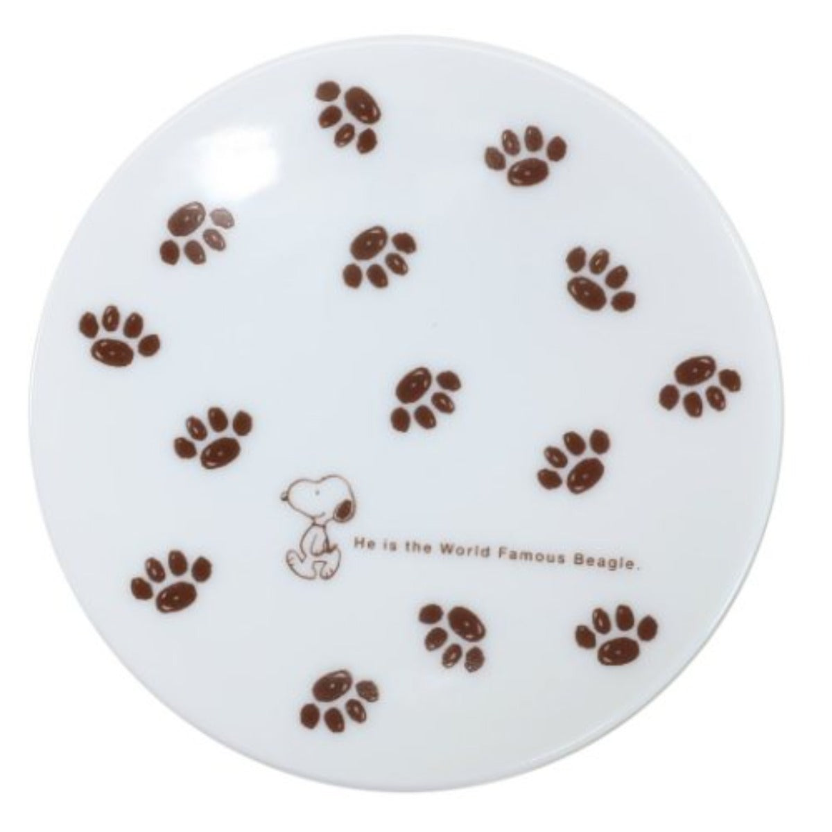 Mini Plate - Snoopy Footprint