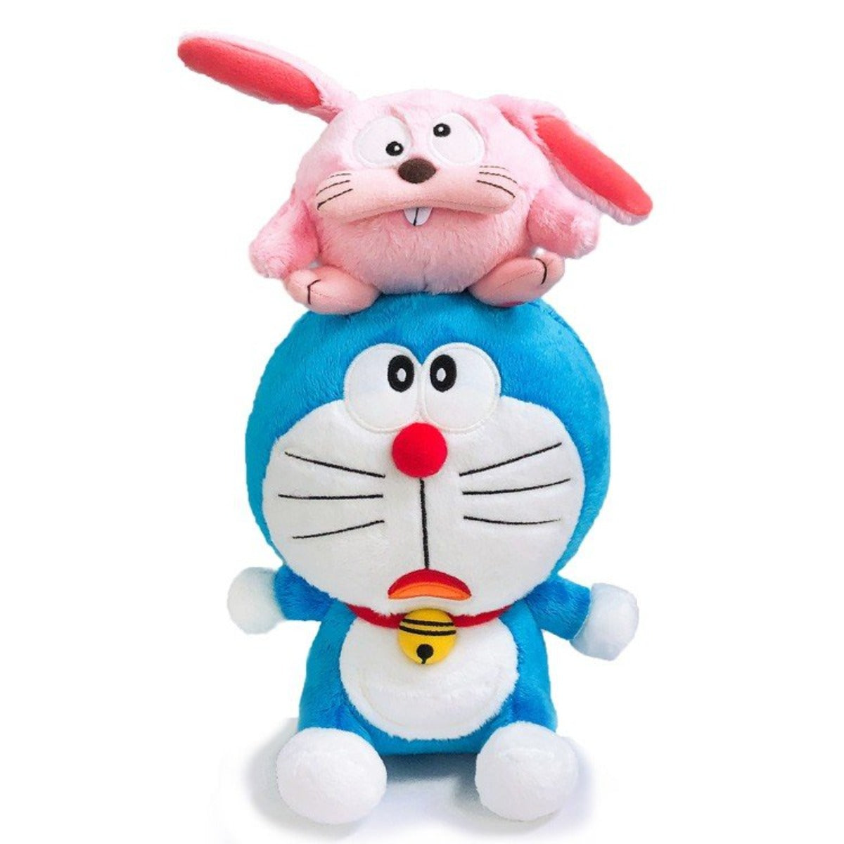 Doraemon Plush with Pink Dog