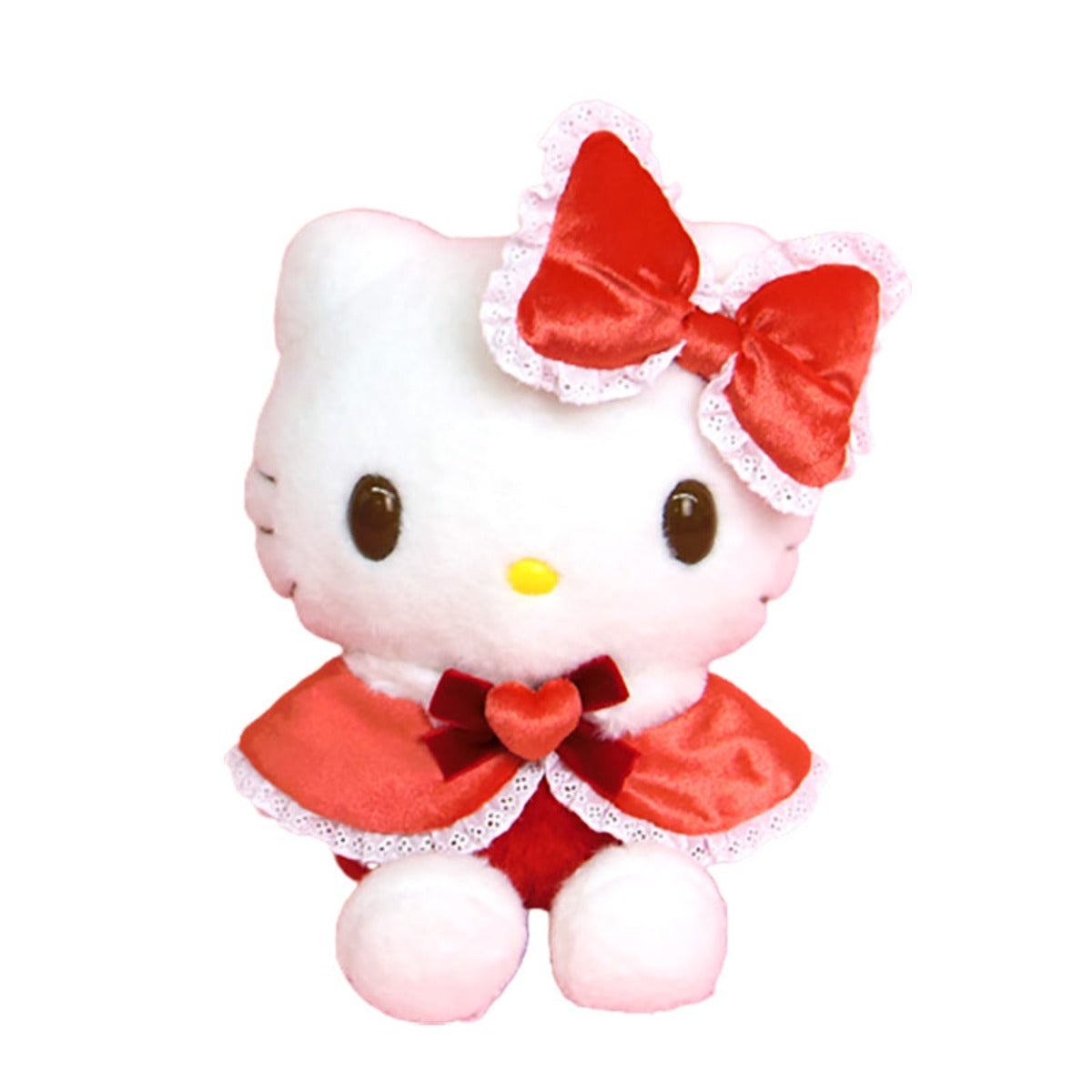 Hello Kitty Plush Cape Red 30cm