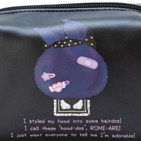Kuromi Pouch Leather Black