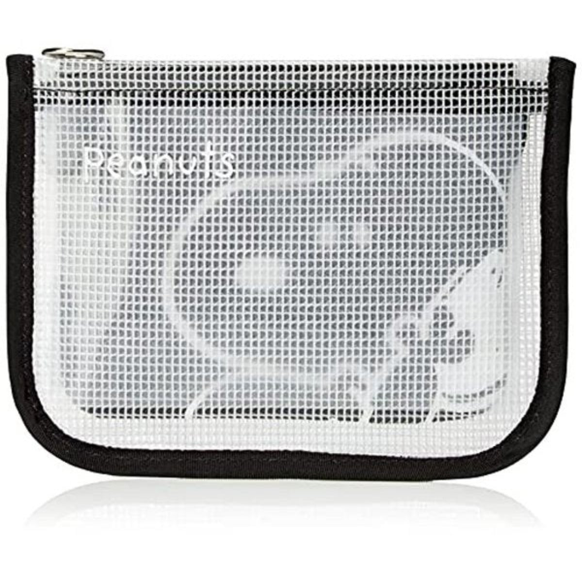 Pouch Snoopy Clear Layer Black
