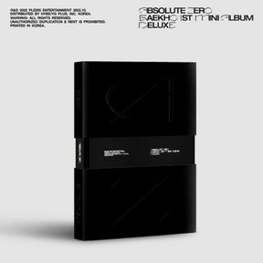 Baek Ho Mini Album Vol. 1 - Absolute Zero (Deluxe Version)