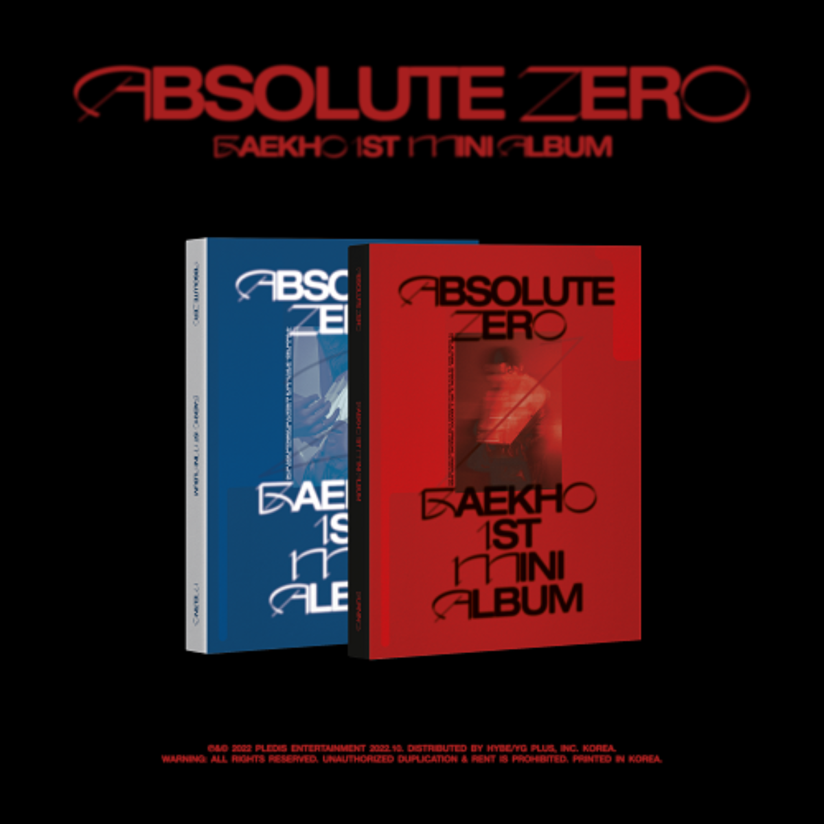 Baek Ho Mini Album Vol. 1 - Absolute Zero