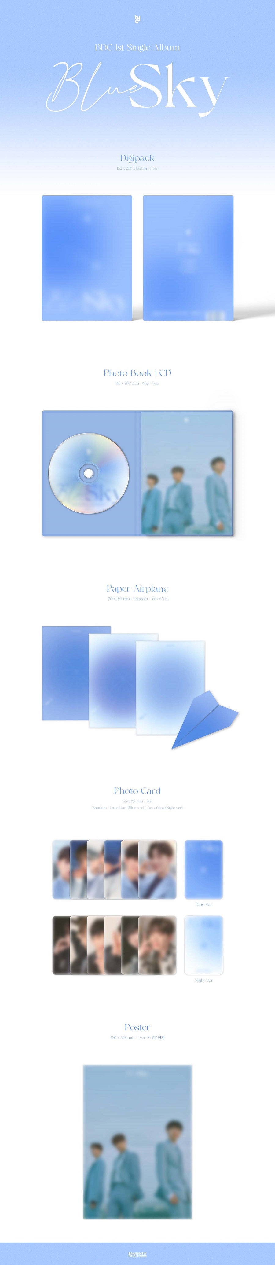 BDC Single Album Vol. 1 - Blue Sky