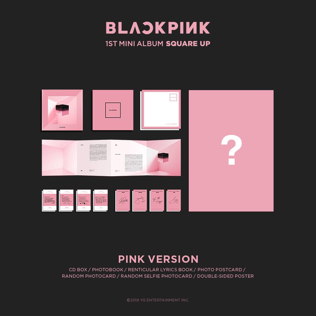 BLACKPINK Mini Album Vol. 1 - SQUARE UP (Random Version)