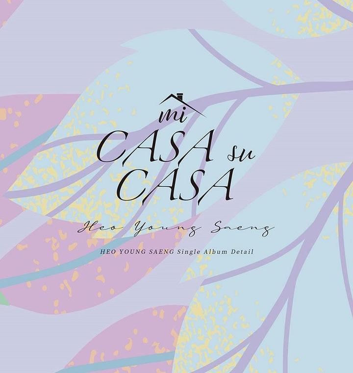 Heo Young Saeng Single Album - MI CASA SU CASA