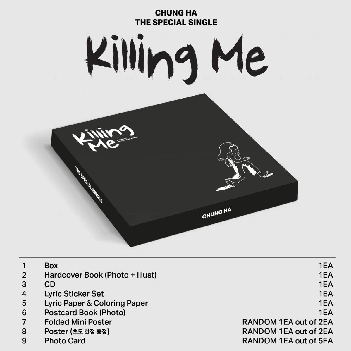 Chung Ha Special Single Album - Killing Me