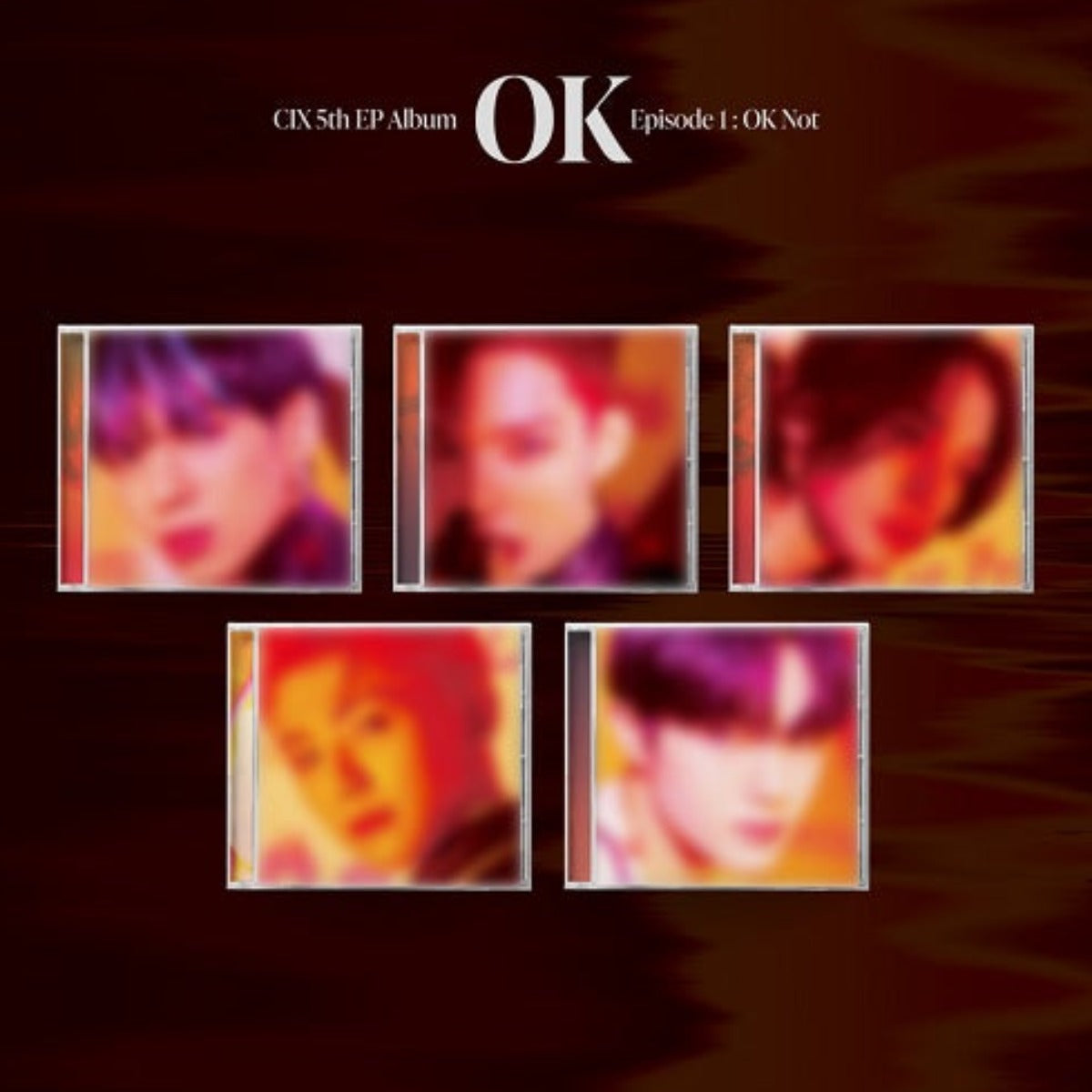CIX Mini Album Vol. 5 - OK Episode 1 : OK Not (Jewel Version) (Random Cover)