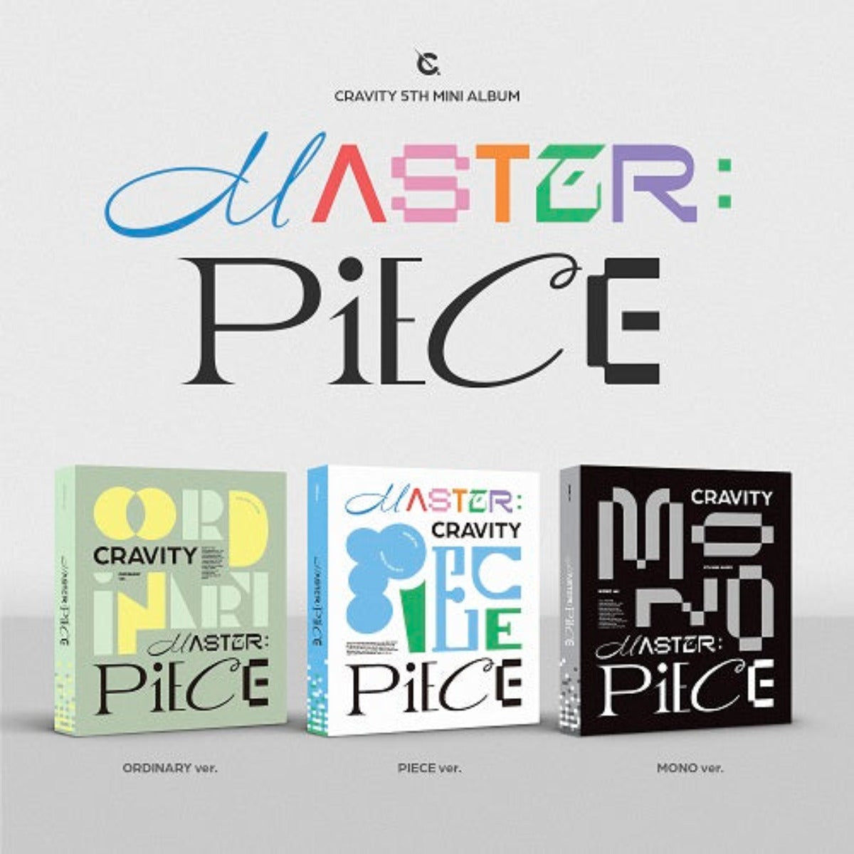 CRAVITY Mini Album Vol. 5 - MASTER : PIECE (Random Version)