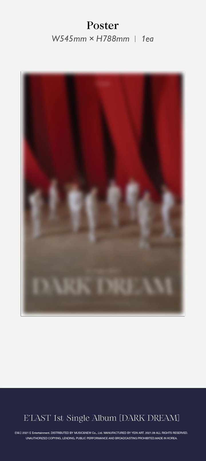 E'LAST Single Album Vol. 1 - DARK DREAM