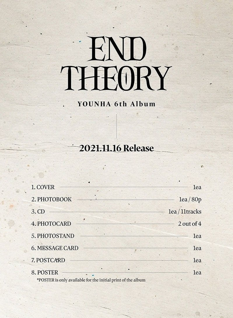 Younha Vol. 6 - End Theory