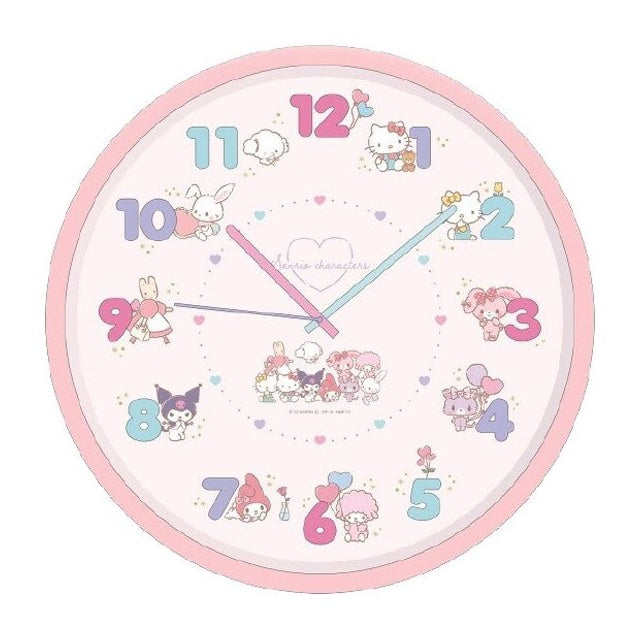 Wall Clock - Sanrio All Character (Japan Edition)